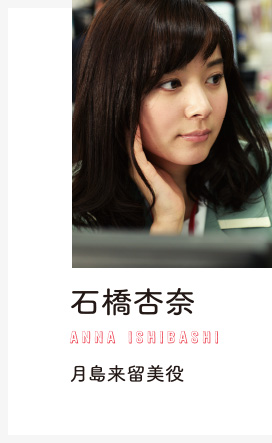 石橋杏奈　月島来留実役